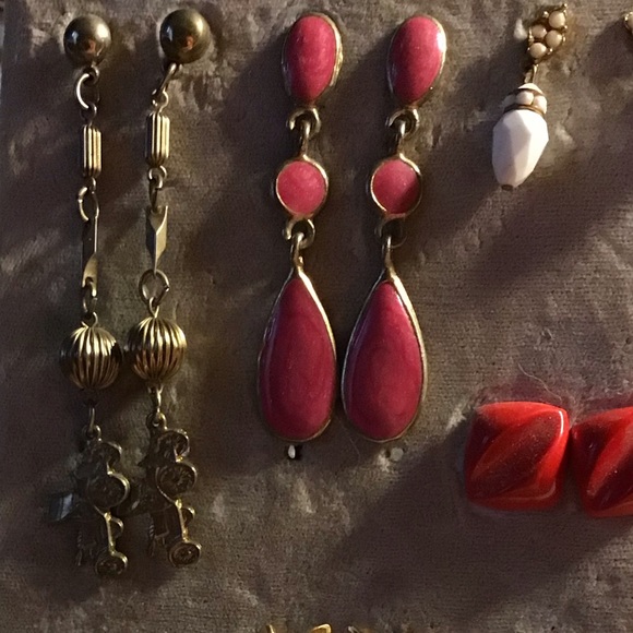 Pink and Gold DROPS on dangle earrings… - Picture 8 of 12